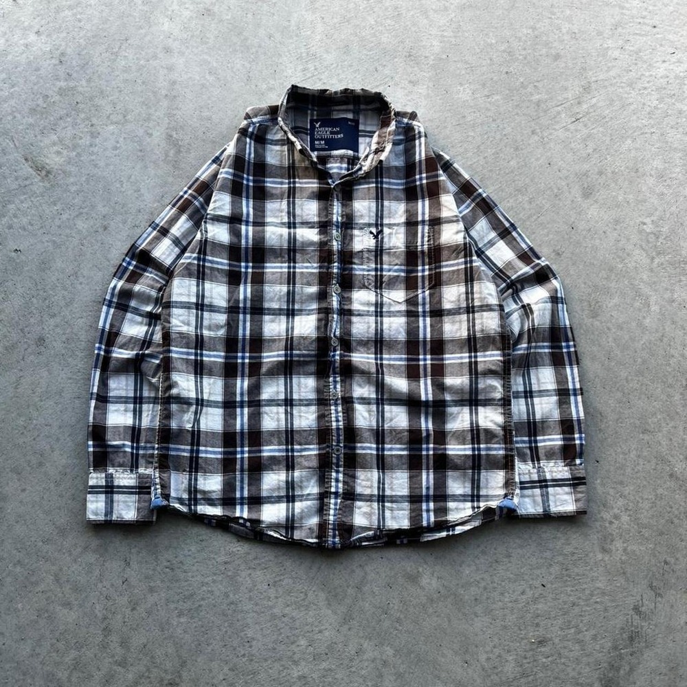 Vintage American Eagle Outfitters Plaid Button Up
